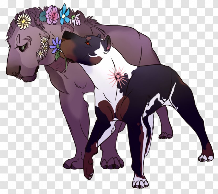 Dog Breed Horse Cartoon - Mammal Transparent PNG