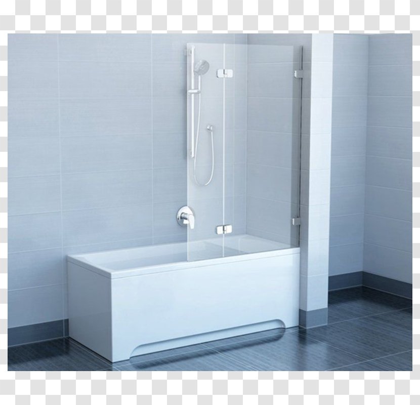 Bathtub Bathroom Folding Screen RAVAK Shower - Door Transparent PNG
