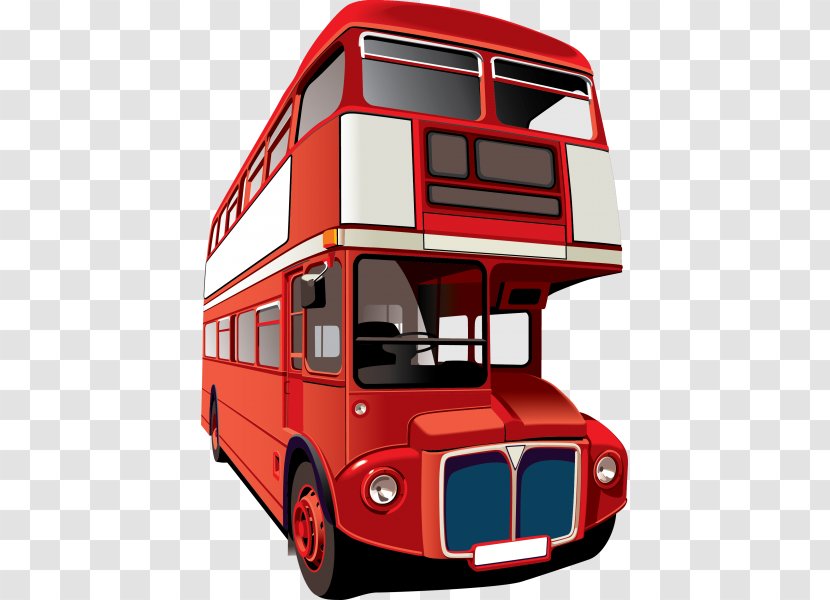 Double-decker Bus London Buses Tour Service Transparent PNG