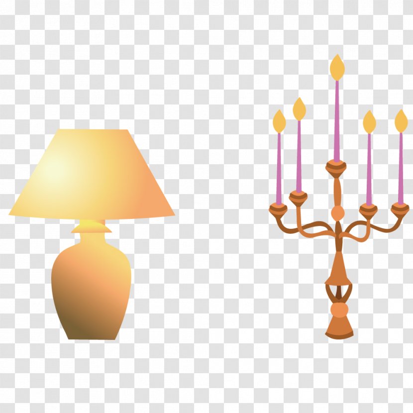 Candle Clip Art - Yellow - Lamp Transparent PNG