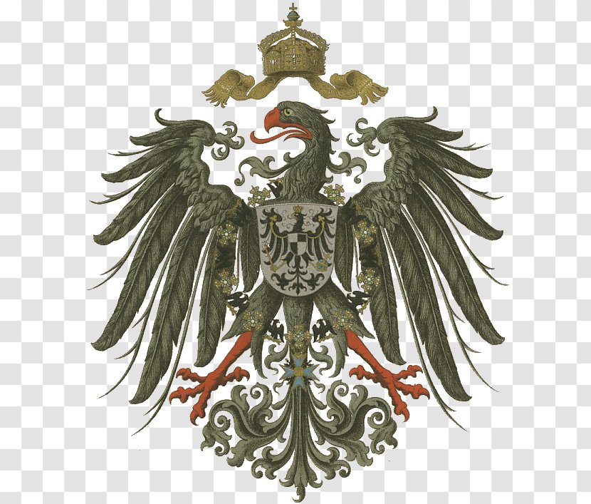 German Empire Coat Of Arms Germany Reichsadler Eagle - Symbol Transparent PNG