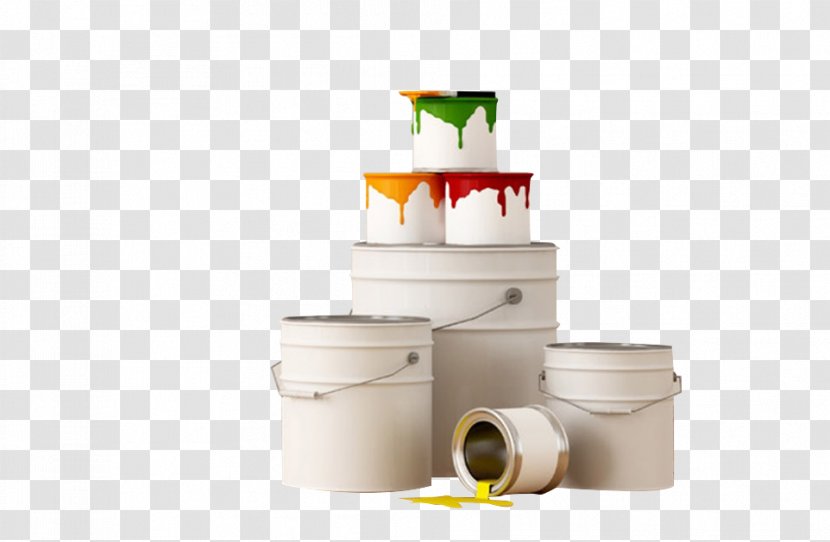 House Painter And Decorator Paint Roller Alkyd - Color - Bucket Transparent PNG