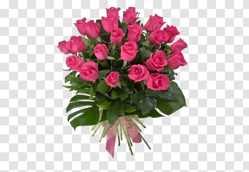 Rose Flower Delivery Floristry Bouquet - Blue - Pink Roses Flowers Picture Transparent PNG
