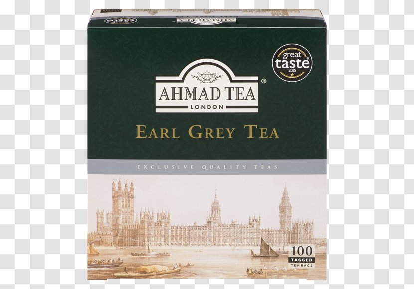 Earl Grey Tea English Breakfast Green Ahmad - Brand Transparent PNG