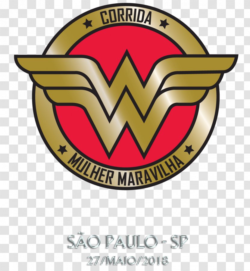 Racing São Paulo Marathon 2018 Wonder Woman Half - Logo - MULHER MARAVILHA Transparent PNG