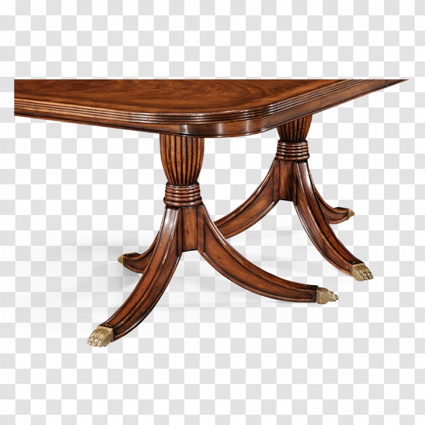 Dining Table Jonathan Charles Room Wood Pedestal - Outdoor - Walnut Transparent PNG
