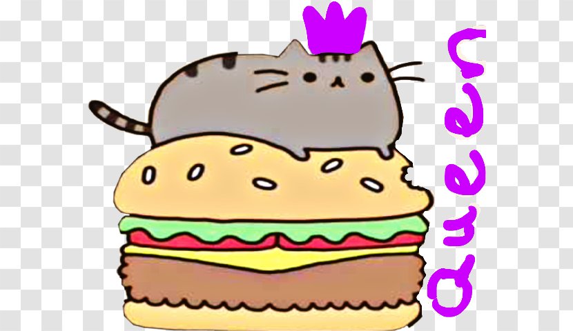 Pusheen Hamburger Music Art Drawing - Pixel - The Cat Hero Carnivoran Transparent PNG