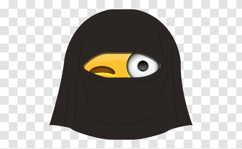 Sticker Emoji Smiley Telegram Burqa - Lach Transparent PNG