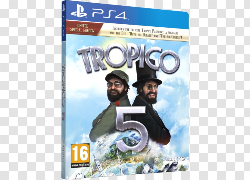 Tropico 5 Xbox 360 4 PlayStation 2 - Dvd - Tropic Liberec Ltd Transparent PNG