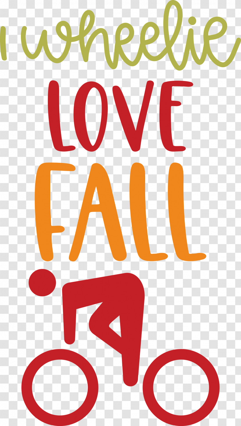 Love Fall Love Autumn I Wheelie Love Fall Transparent PNG