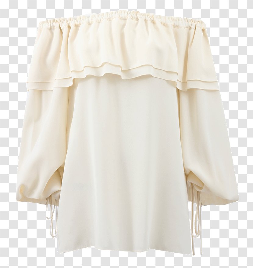 Blouse Top Shirt Sleeve Tunic - Crop Transparent PNG