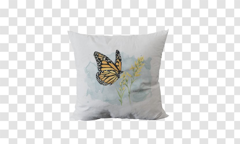 Wesley Carter Throw Pillows Painting Butterfly Daniel Island - Butterflies And Moths - Prize Throwing Transparent PNG