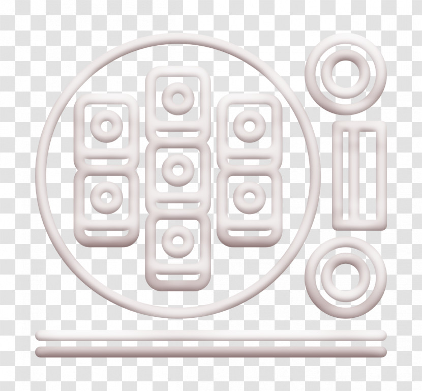 Restaurant Icon Sushi Icon Sushi Roll Icon Transparent PNG