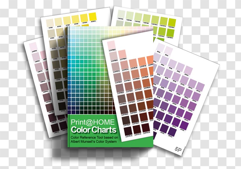 Munsell Color System Chart Natural Printing - Plastic Transparent PNG