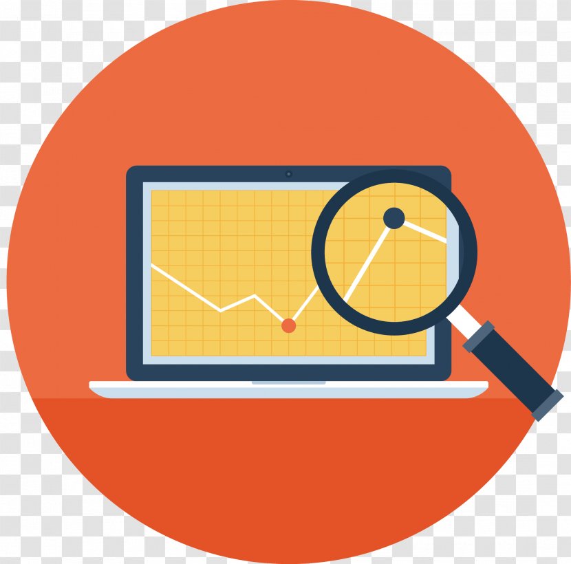 Business Icon - Data Analysis - Creative Computer Search Transparent PNG
