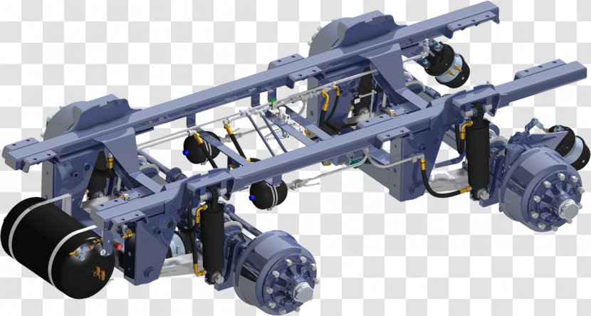 Chassis BPW Bergische Achsen Kommanditgesellschaft Axle Suspension Machine - Bpw - Car Transparent PNG