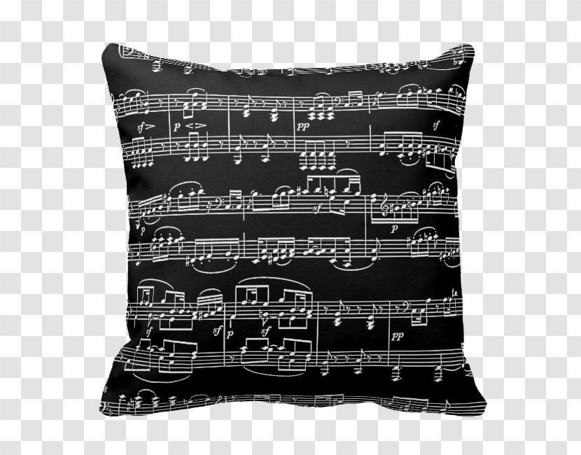 Throw Pillows Musical Note Cushion Piano - Frame - Watercolor Transparent PNG