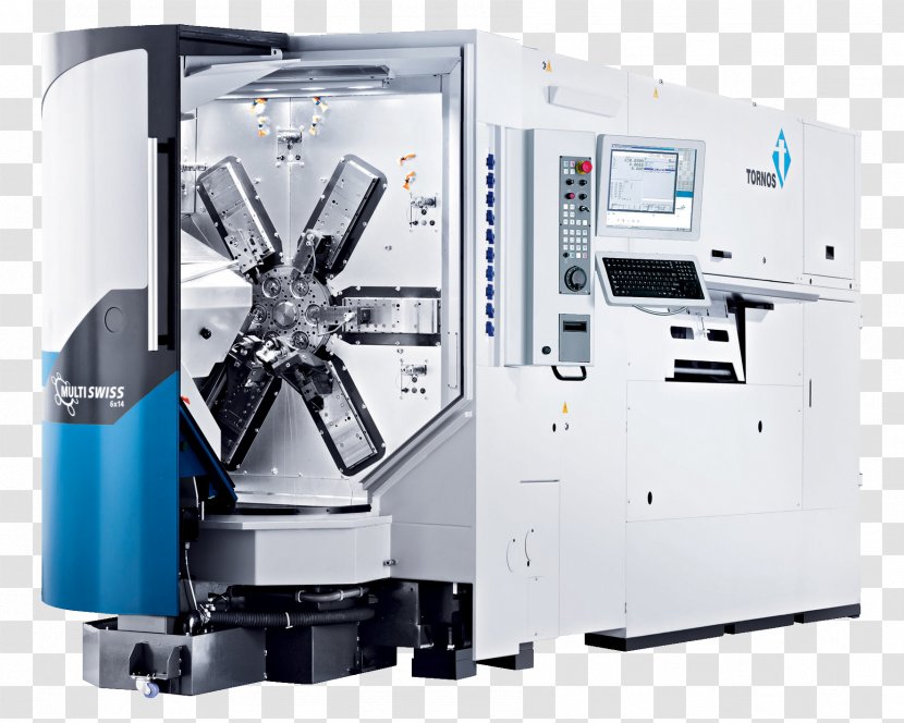 Lathe Computer Numerical Control Tornos Holding Machine Turning - System - Spindle Transparent PNG
