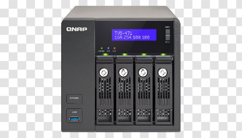Network Storage Systems QNAP Systems, Inc. TS-453 Pro TVS-471 TS-453A - Audio Receiver - Qnap Tvs471 Transparent PNG