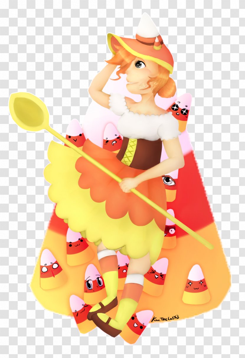 Illustration Figurine Christmas Ornament Cartoon Day - Toy - Fun2draw Cute Candy Corn Transparent PNG