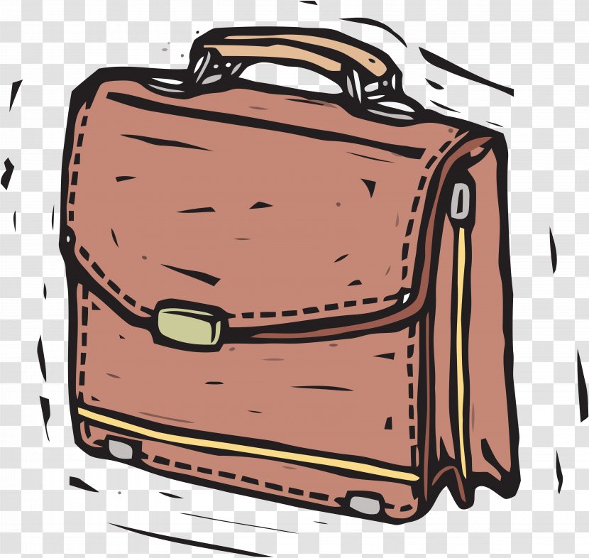 Briefcase Bag Suitcase Clip Art - Luggage Bags Transparent PNG