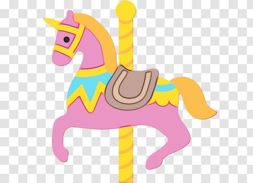 Pony Emoji - Silhouette - Recreation Unicorn Transparent PNG