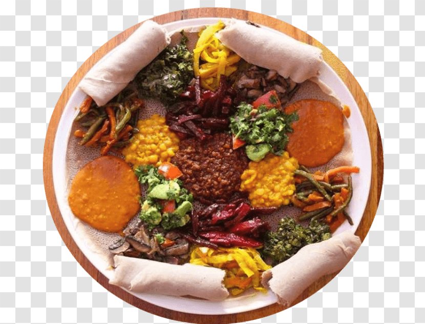 Ethiopian Cuisine Israeli Cafe Restaurant Food - Indian Transparent PNG