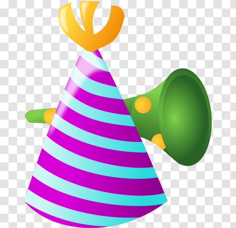 Birthday Cake Party Hat Clip Art - Baby Toys Transparent PNG