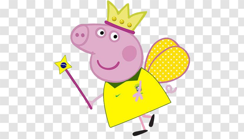 Daddy Pig Mummy George - Animated Cartoon - Peppa Friends Transparent PNG