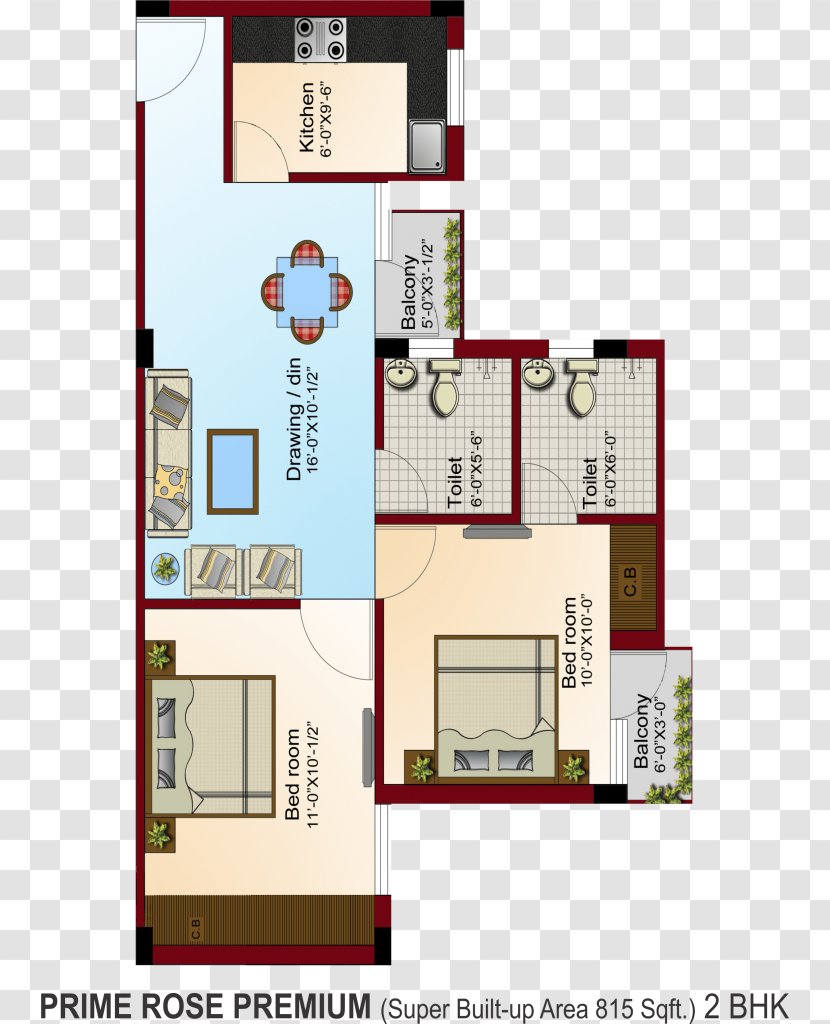 Floor Plan Room House - Schematic Transparent PNG