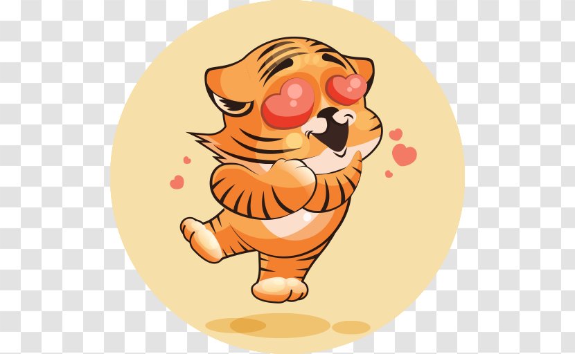 Tiger Emoticon Emoji Clip Art - Smiley Transparent PNG