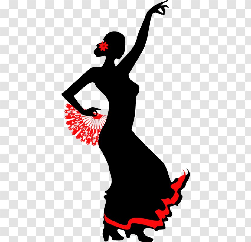 Flamenco Dance Stock Illustration Clip Art - Shadow Dancer Transparent PNG