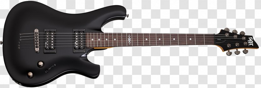 Schecter C-1 Hellraiser FR Guitar Research Floyd Rose Transparent PNG