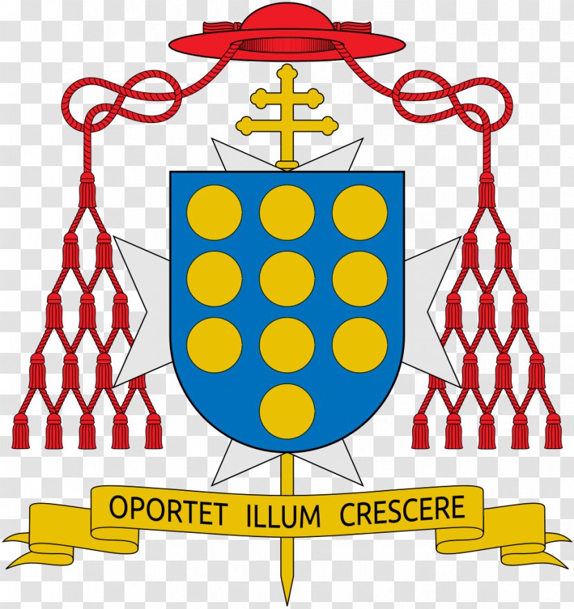 Cardinal Coat Of Arms Vatican City Institute For The Works Religion His Eminence - Medina Transparent PNG