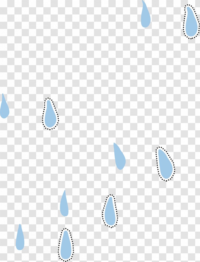 Desktop Wallpaper - Computer - Blue Fresh Raindrops Transparent PNG