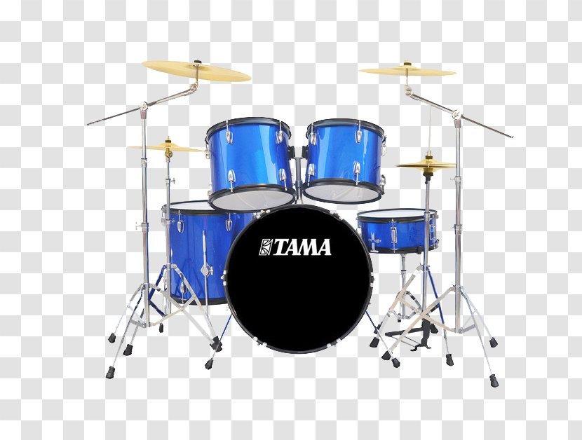 Drums Musical Instrument Timbales Snare Drum - Watercolor - Blue Transparent PNG