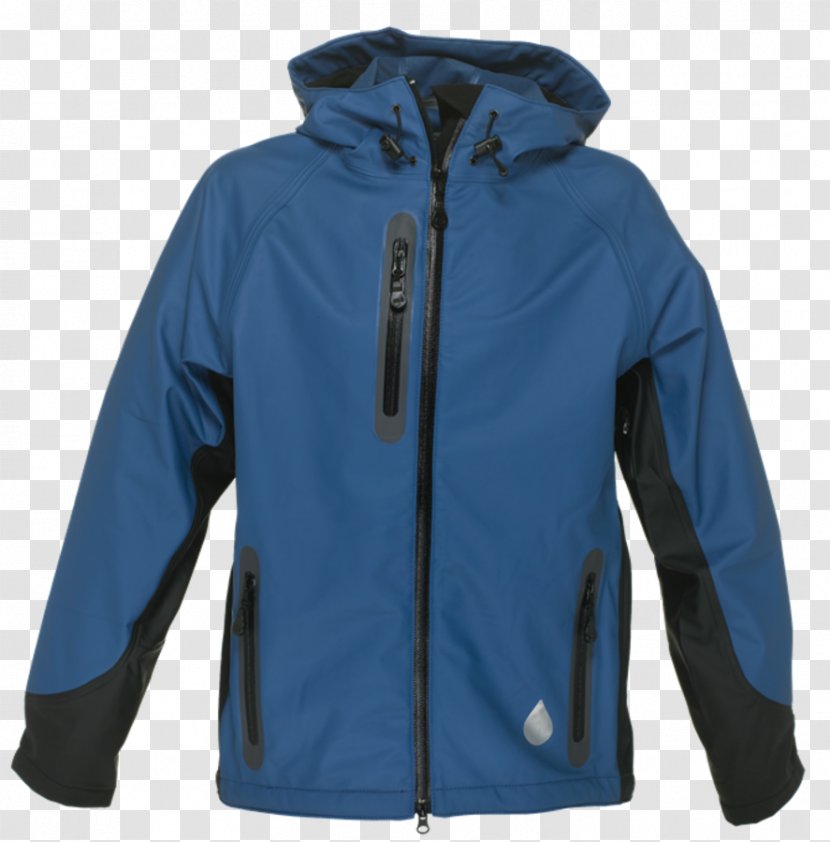 Hoodie Tracksuit Jacket Reebok Sportswear - Electric Blue - Rain Gear Transparent PNG