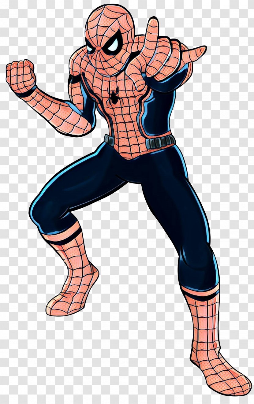 Finger Human Behavior Superhero Illustration - Hero - Spiderman Transparent PNG