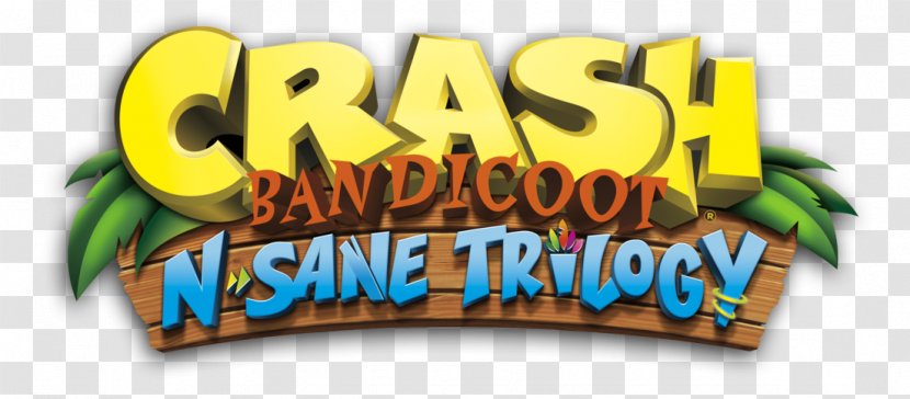 Crash Bandicoot N. Sane Trilogy Nitro Kart Bandicoot: The Wrath Of Cortex Logo Sony PlayStation - Game - Playstation Transparent PNG