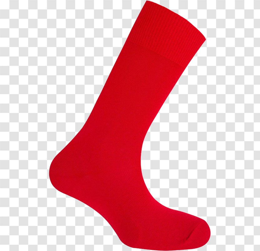 Red Sock Shoe White Color - Human Factors And Ergonomics - Rojo Transparent PNG