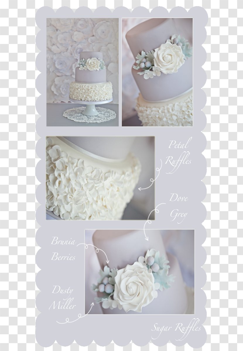 Wedding Cake Birthday Buttercream Decorating Frosting & Icing - Sugar Paste - Dove Transparent PNG