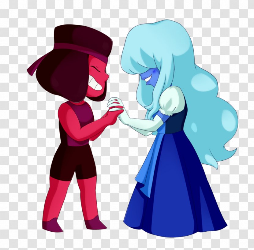 Human Behavior Friendship Character Clip Art - Heart - Steven Universe Sapphire Transparent PNG