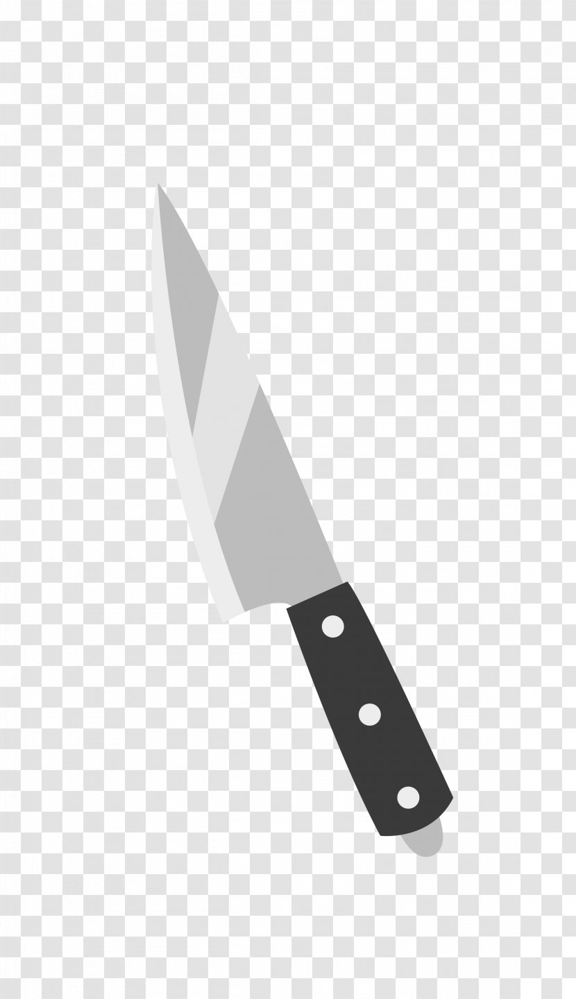 Kitchen Knife Throwing - Utensil - Vector Silver Fruit Transparent PNG