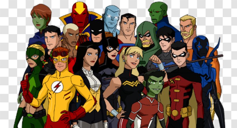 Dick Grayson Wally West Robin Batman Zatanna - Fictional Character - Young Avengers Transparent PNG