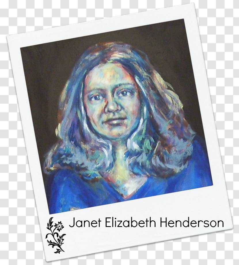 Portrait Watercolor Painting Drawing Modern Art Picture Frames - Artwork - Janet Reno Transparent PNG