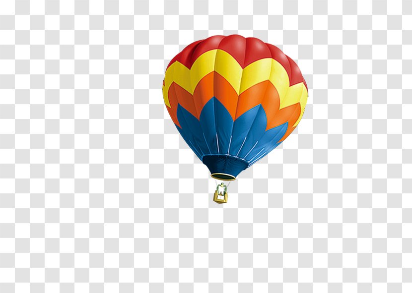 Hot Air Balloon Advertising Icon Transparent PNG