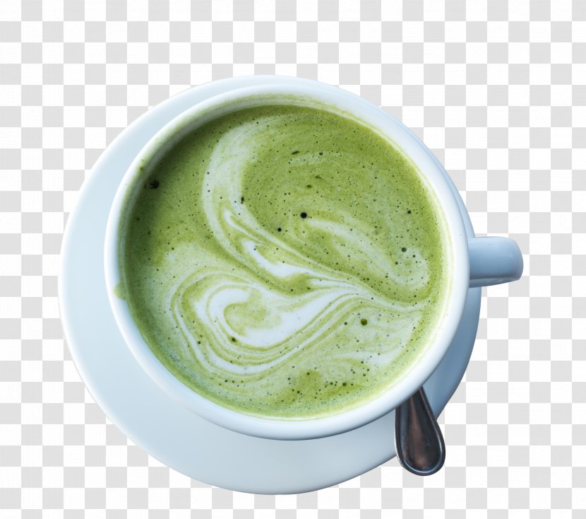 Green Tea Coffee Matcha Cafe - Vanilla Transparent PNG