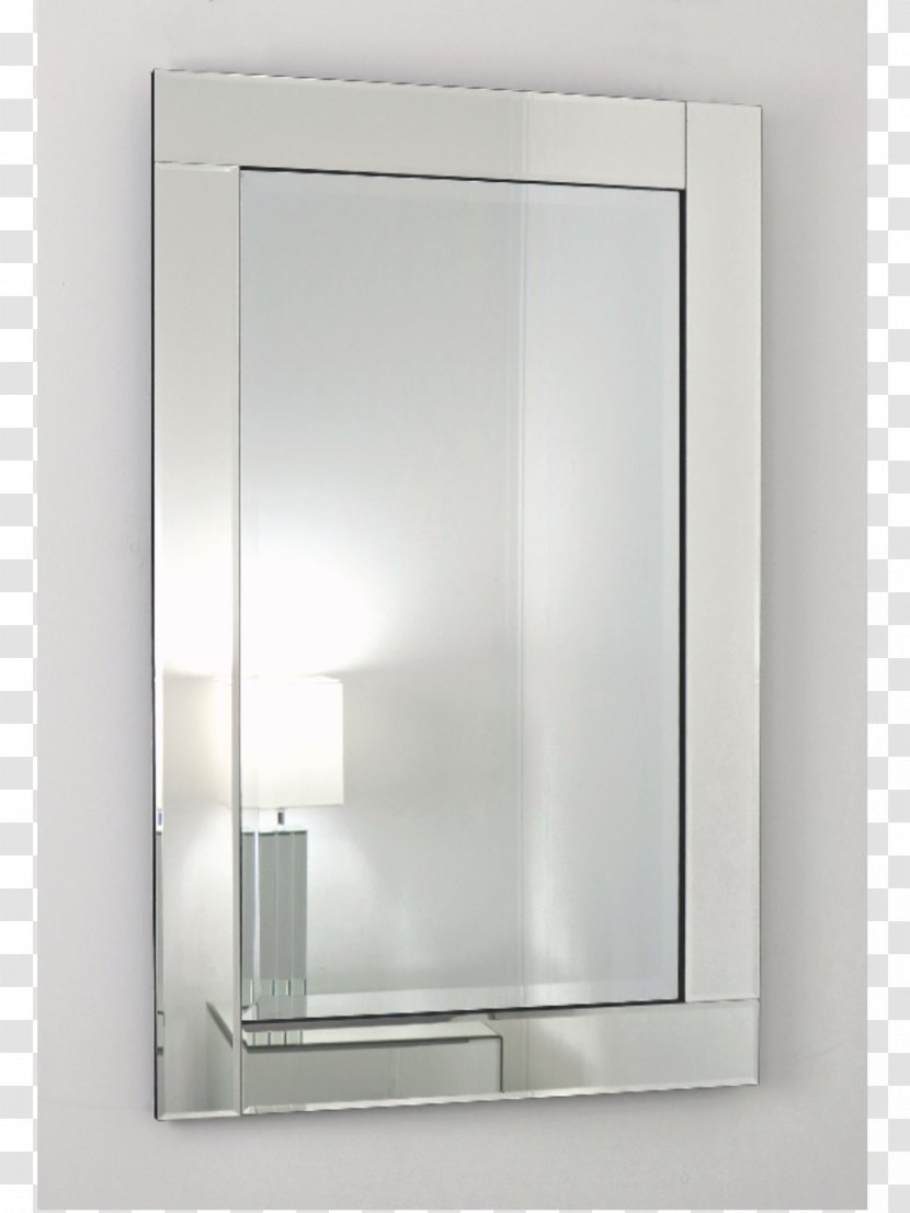 Mirror Rectangle Glass Bathroom Cabinet - Rectangular Strip Transparent PNG