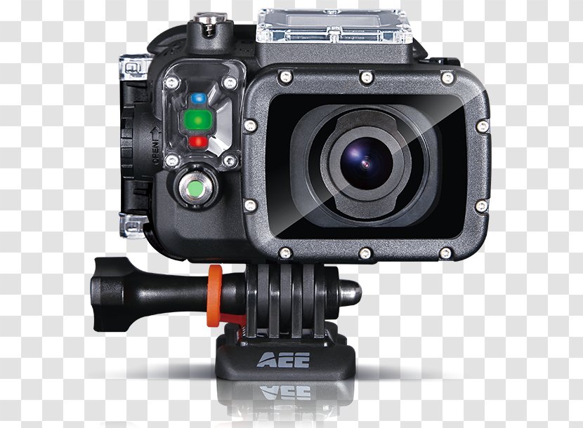 Video Cameras 4K Resolution 1080p AEE MagiCam S71 - Digital - Camera Transparent PNG