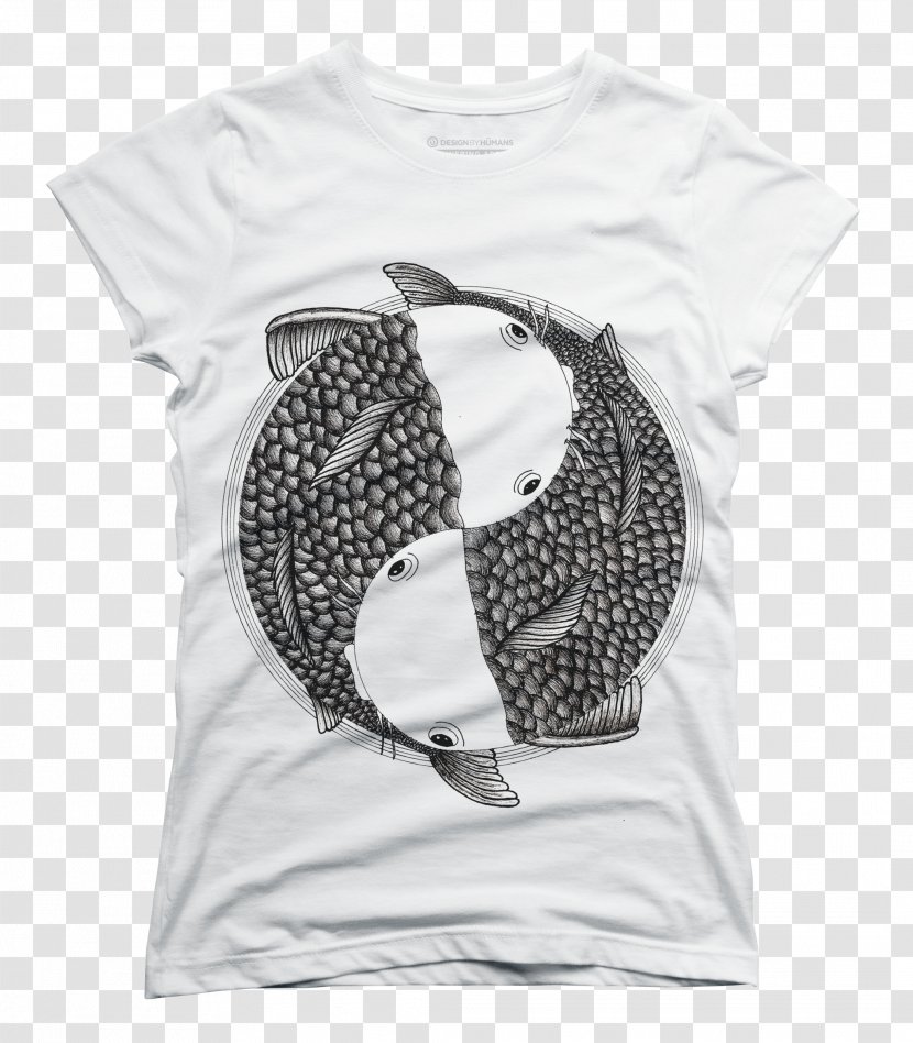 Koi Pisces Tattoo T-shirt Irezumi - Clothing Transparent PNG